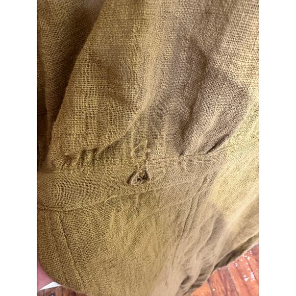 ONE TEASPOON Tobacco Tan Embroidered Lace Cutout Long Sleeve Jumpsuit Size XS - Picture 8 of 12